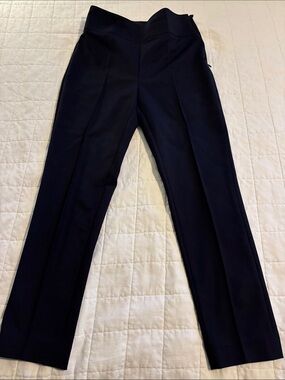 Akris Punto Cigarette-Style Dress Pants with Tailored Front Crease